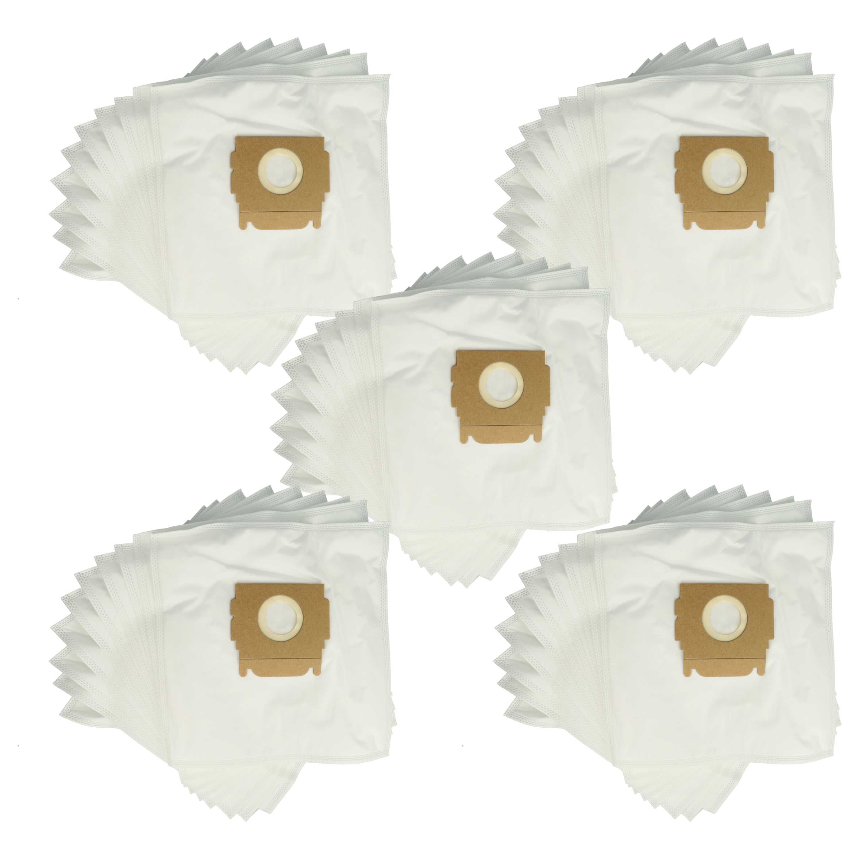 Vhbw 50x Bolsa Compatible Con Satrap Compact 1000, 1200 Aspiradora - 32 Cm X 31,5 Cm Blanco