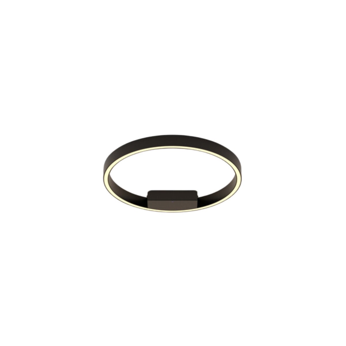 Lampa sufitowa wisząca Rim czarna LED 25W 3000K 1200lm wym: 3,5 x 40 x 40 cm aluminium Maytoni