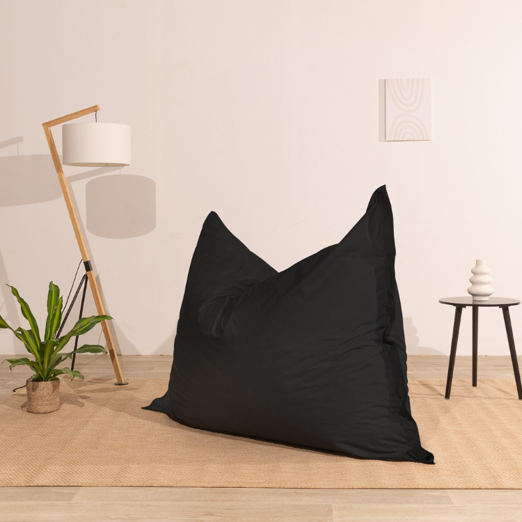Pouf extérieur imperméable anti-uv déhoussable BANANAIR 140 x 180 cm noir - 6
