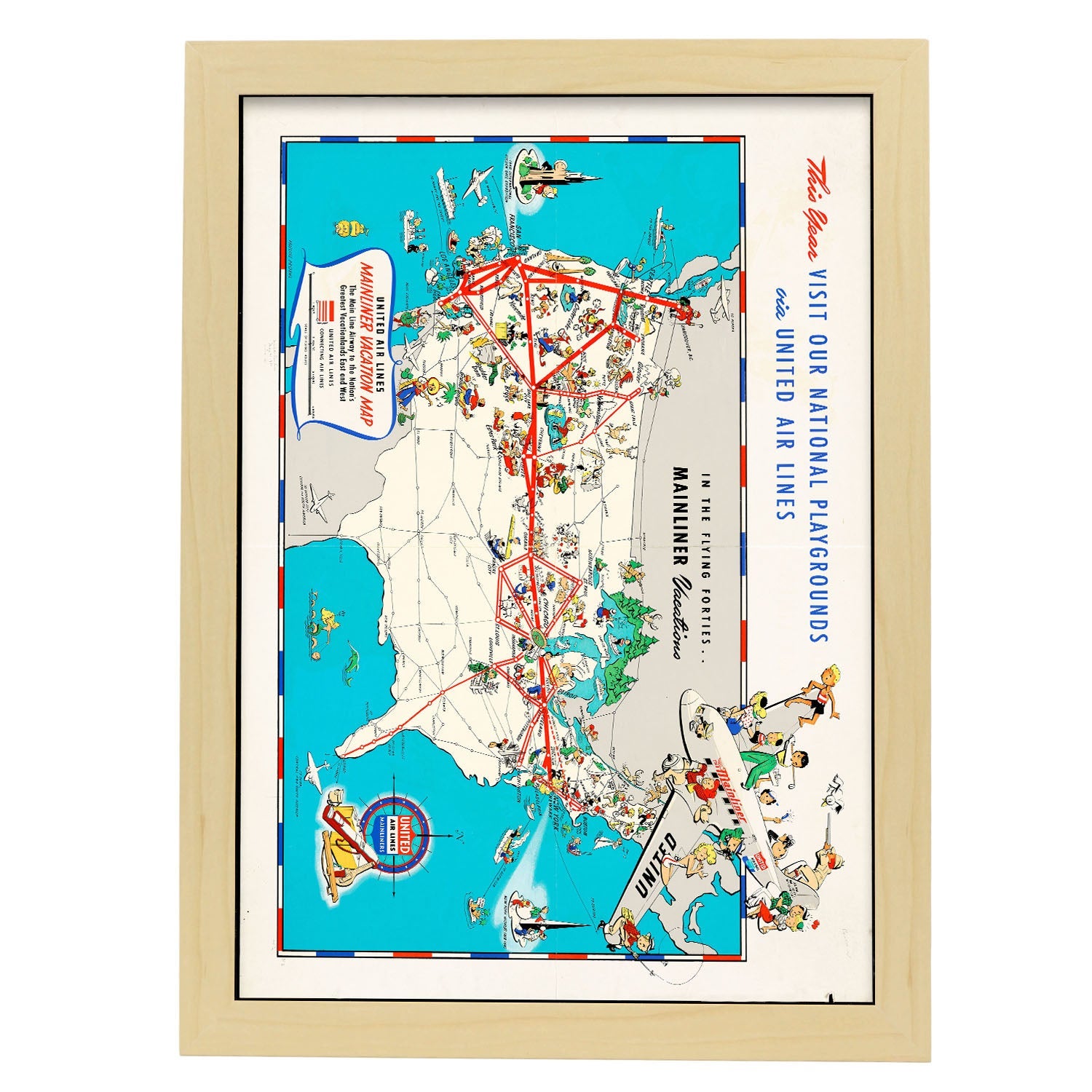 Affiche Vintage. Affiche Vintage De La France Et De L'italie. Voyagez À Affiche Vintage. Affiche Vintage De La France Et De L'italie. Voyagez À