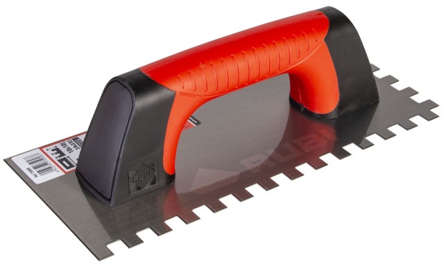 Peigne Acier 28 cm Manche Rubiflex fermé RUBI - 10 x 10 mm