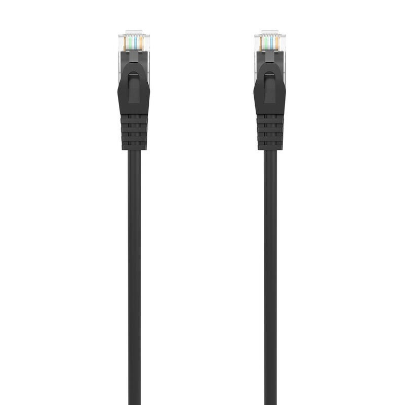 Cabo de Rede RJ45 AWG24 UTP Aisens A145-0584 Cat.6A/ LSZH/ 25cm/ Preto