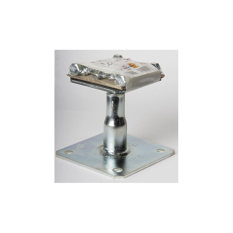 Kit complet pied de poteau pour auvent pergola véranda (Ht : 100) - 2