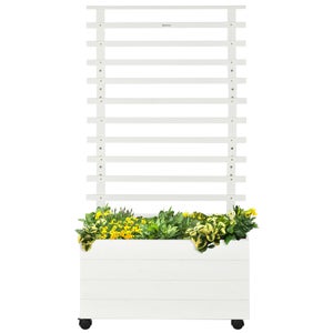 KADAX Torre verticale per piante in plastica resistente, 3 l, 9 l, vaso verticale per balcone, terrazza, vasi impilabili (in piedi 3, grafite