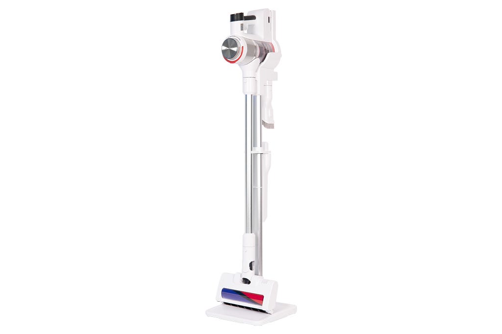 Aspirapolvere senza fili V18, aspirapolvere senza fili da 550 W 45 KPA con touch screen, autoportante, ricarica per montaggio a parete 6 Aspirapolvere senza fili V18, aspirapolvere senza fili da 550 W 45 KPA con touch screen, autoportante, ricarica per montaggio a parete 6