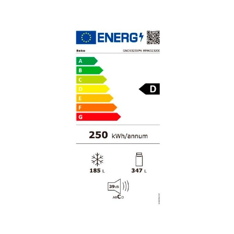Beko GNO5323XPN frigo américain Pose libre 532 L D Acier inoxydable - 4