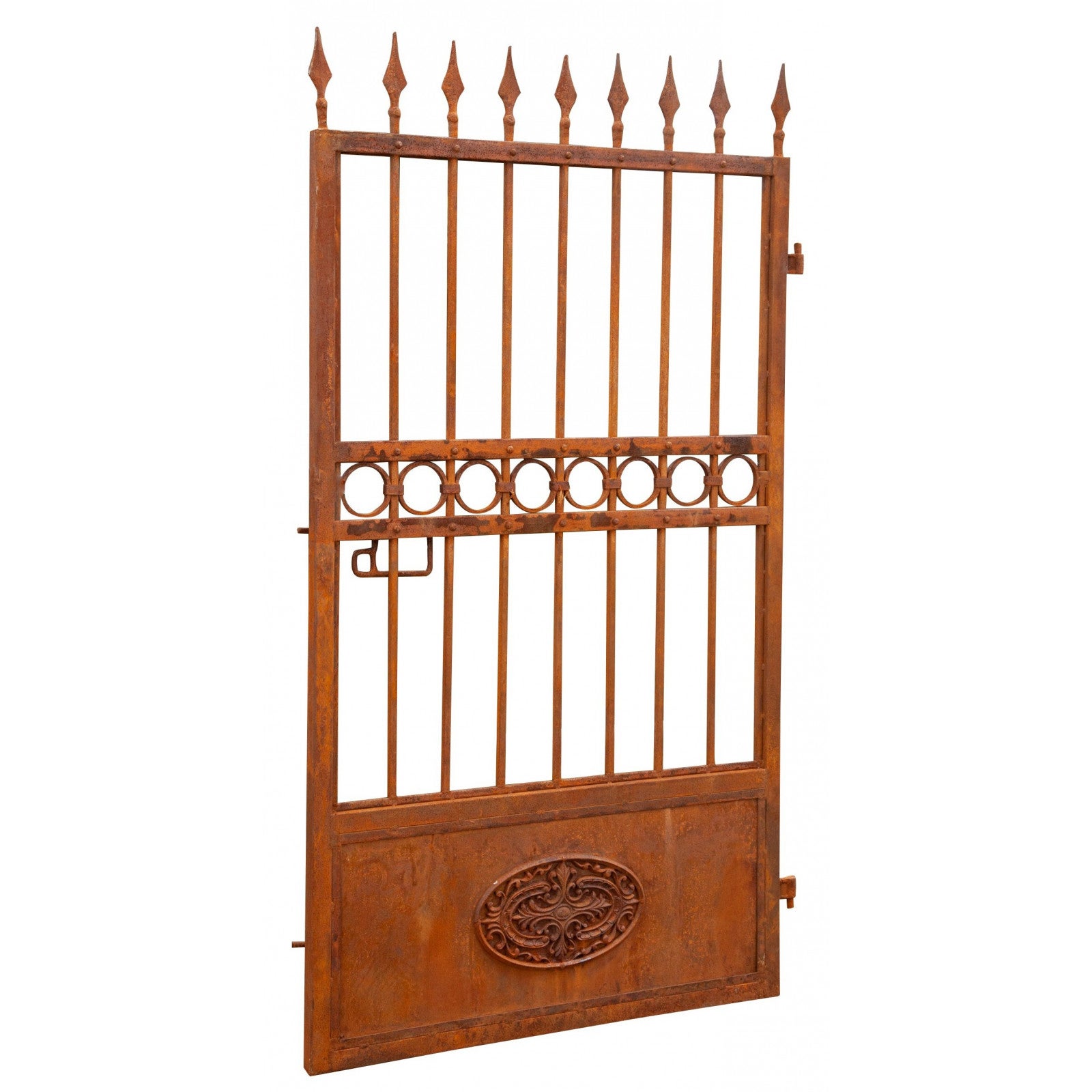 Portillon en fer forgé / Élément de décoration XX siècle Noir - Vendu