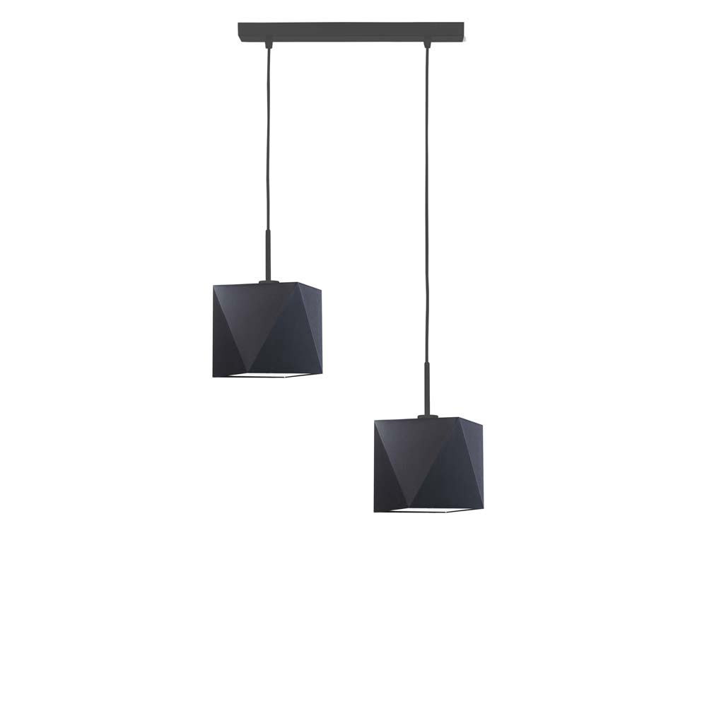 Lampa wisząca zwis żyrandol sufitowa z abażurami diament BELARUS Z2