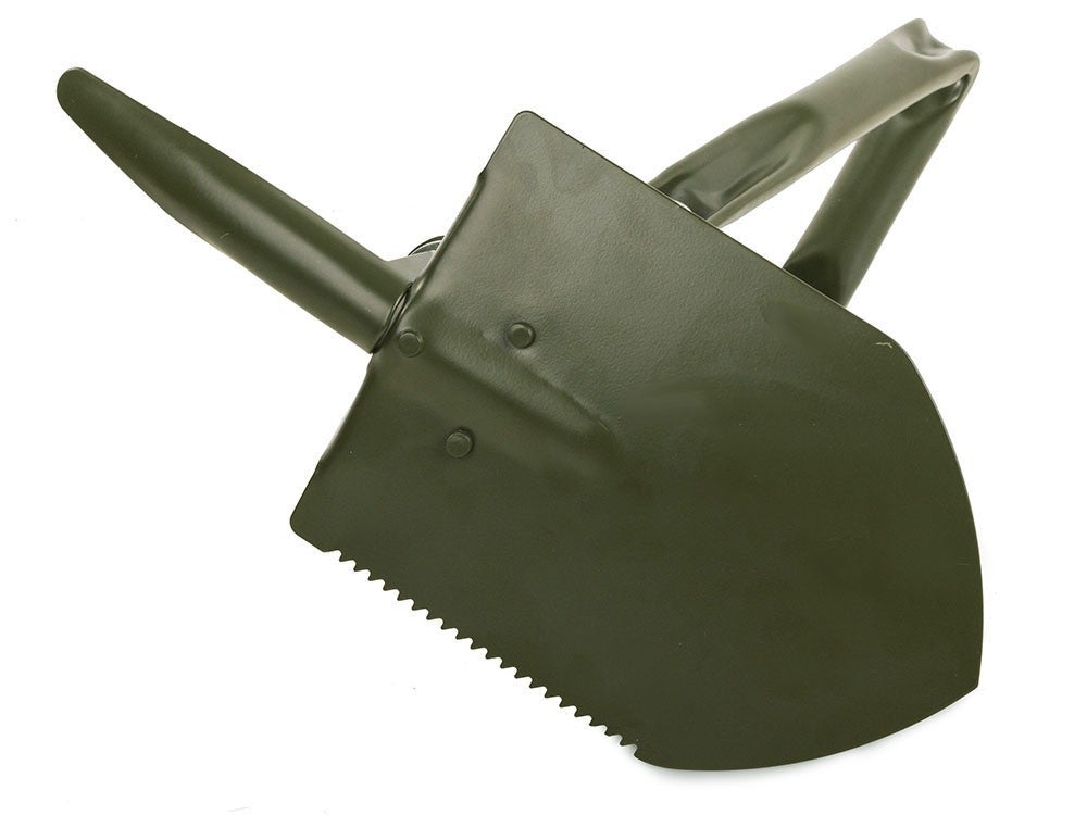 Pelle pioche pliante pelle grande valise - 4