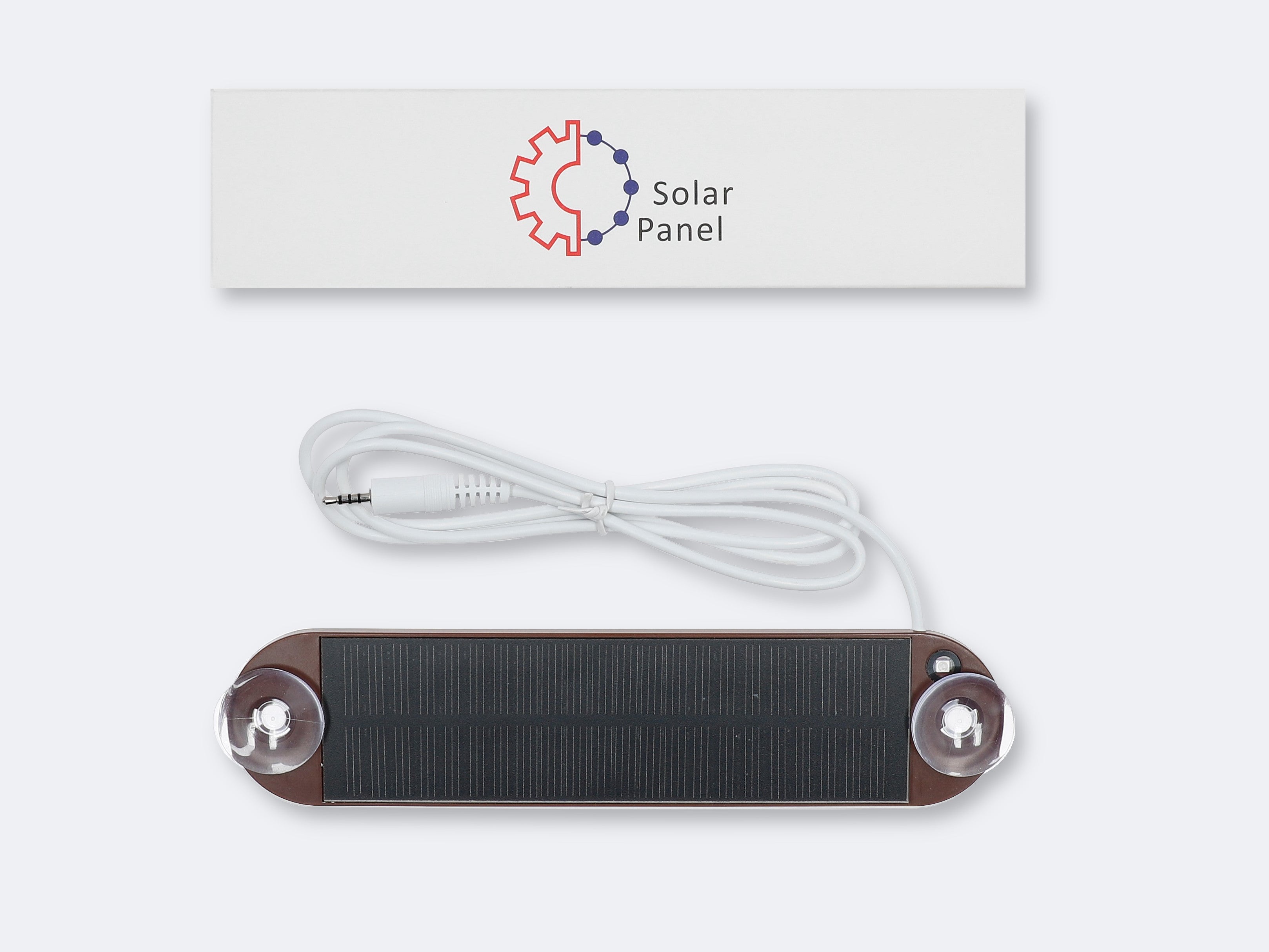 Ładowarka DECORI solarna do silników Smart Blinds, Brązowa, 1 szt