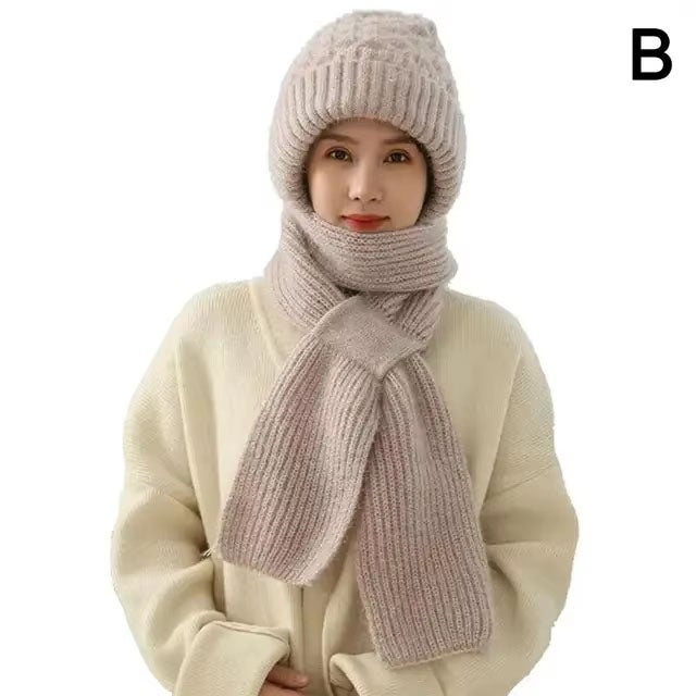 Bufanda Integrada Con Protección Auditiva - Polar Grueso, A Prueba De Viento, Unisex, Para Actividades De Invierno