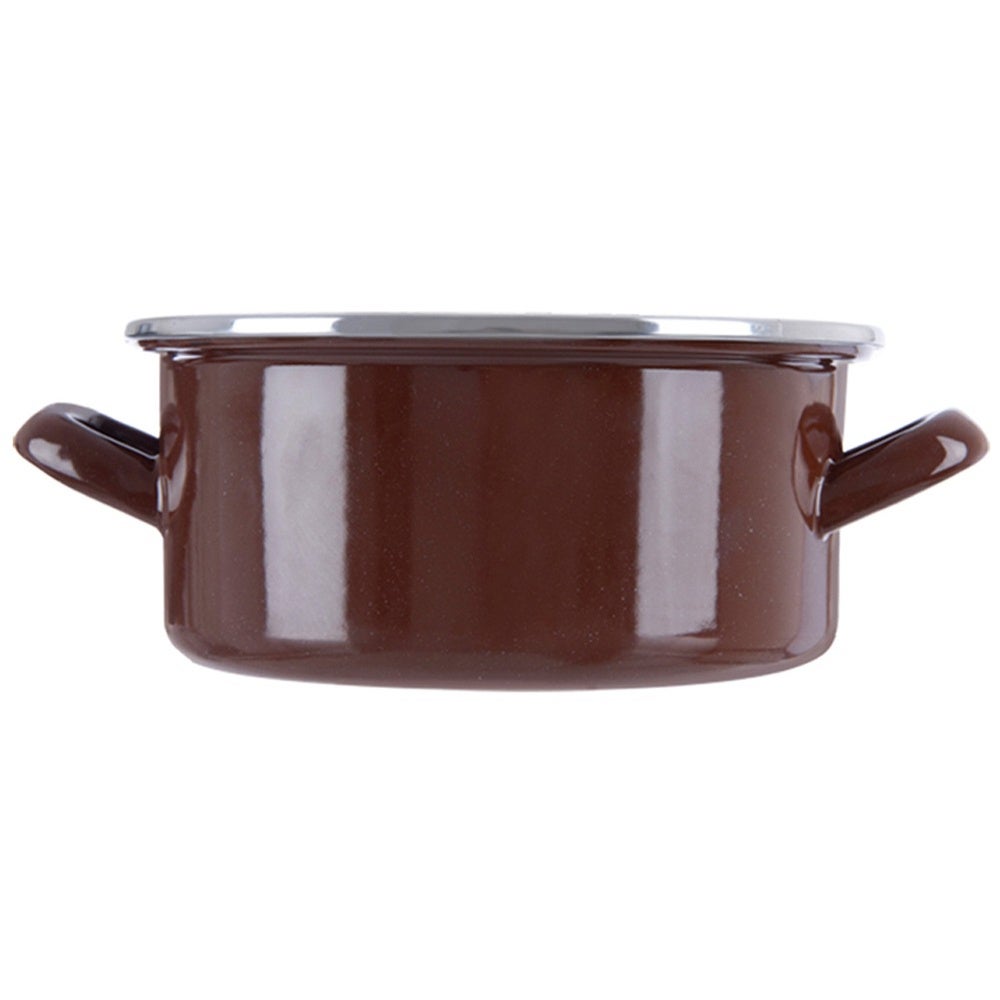 Garnek emaliowany BROWN 18,5 cm, 1,6 l - 3