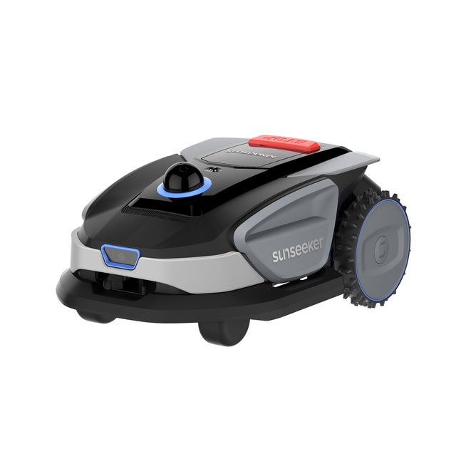 Robot Tondeuse sans Fil, 1000 m², LiDAR 360°, Vision AI, Cartographie, Évitement des Obstacles, Pentes 42 %, Contrôle App, Sunseeker S4