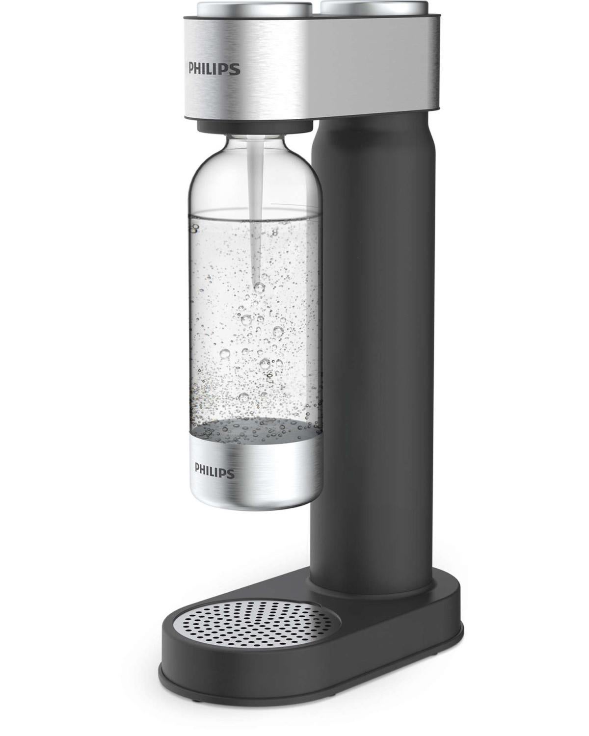 Maszyna do sodówki Philips GoZero elegancki design i bez elektryczności czarny