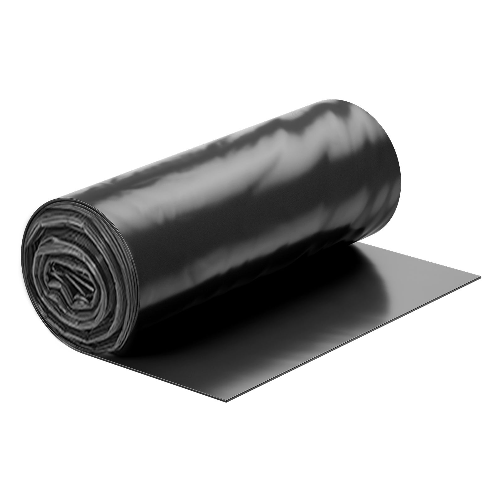 Bâche en plastique très résistante,VEVOR 0,1 mm,rouleau polyéthylène épais,0,91x15,24 m,noir,multi-usages,protection peinture,pare-vapeur - 9