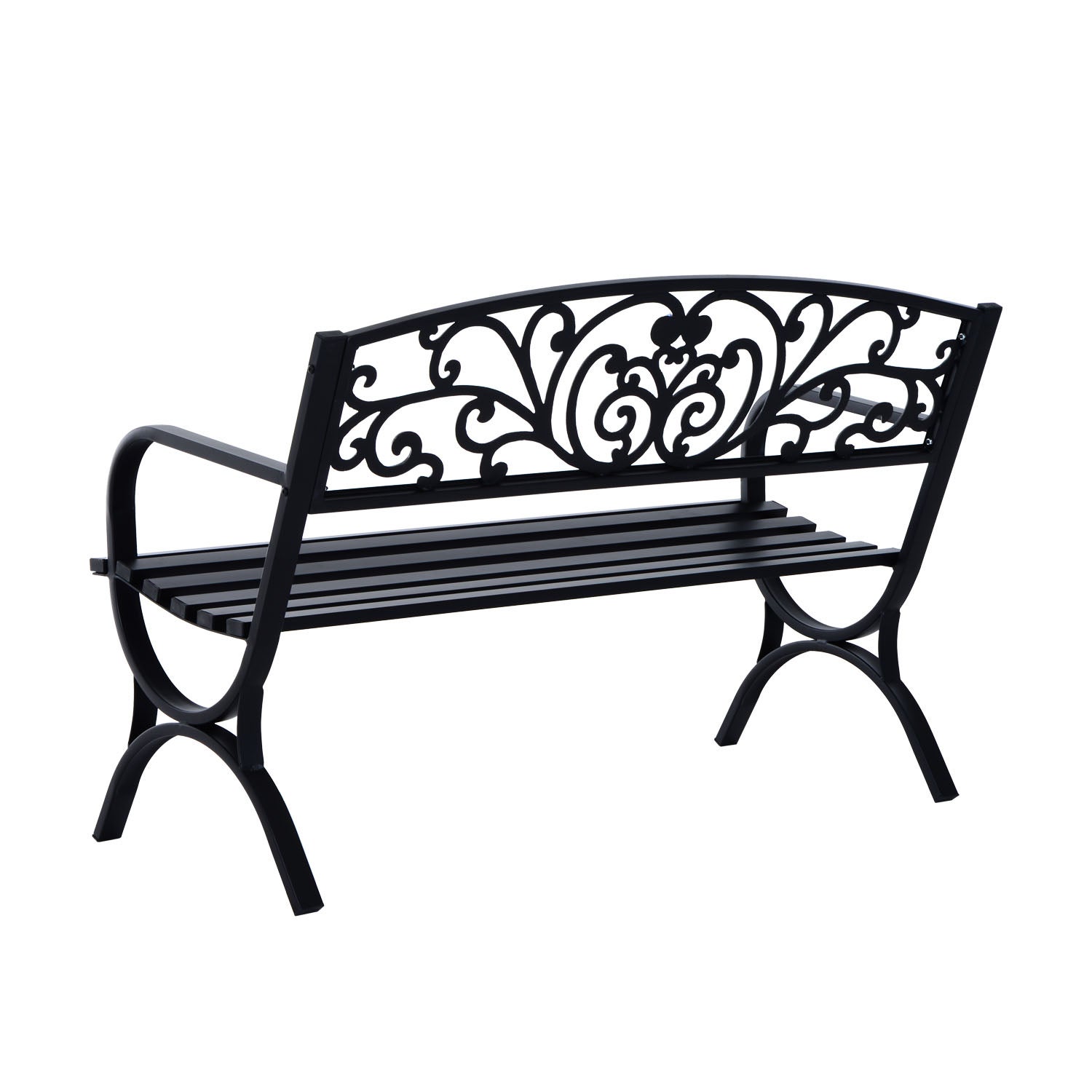 banc d'extérieur Métal Outsunny - 7
