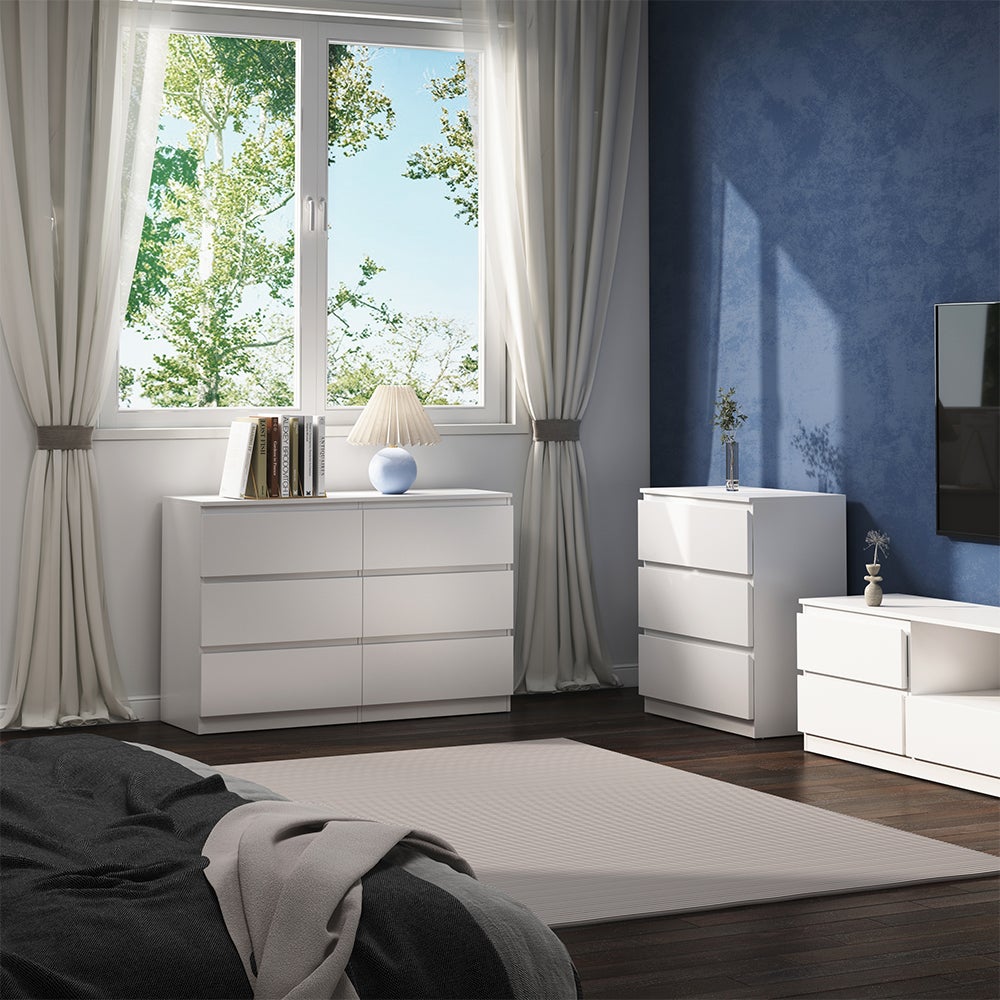 Vicco Komoda Calisto, Biały, 39 x 78.5 cm - 4