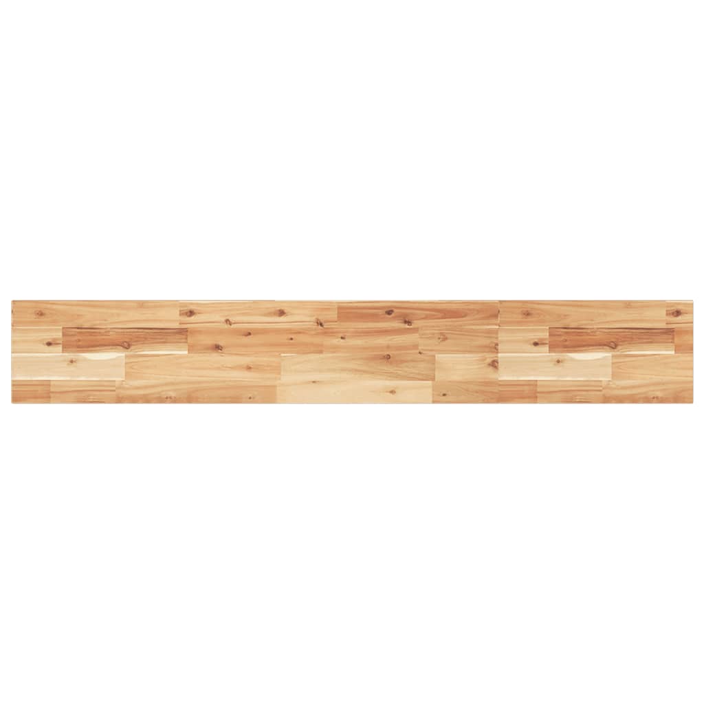 2 pcs Étagères murale | Étagère flottante | Étagères de rangements 120x20x2 cm acacia massif à l'huile CFW25722 - 6