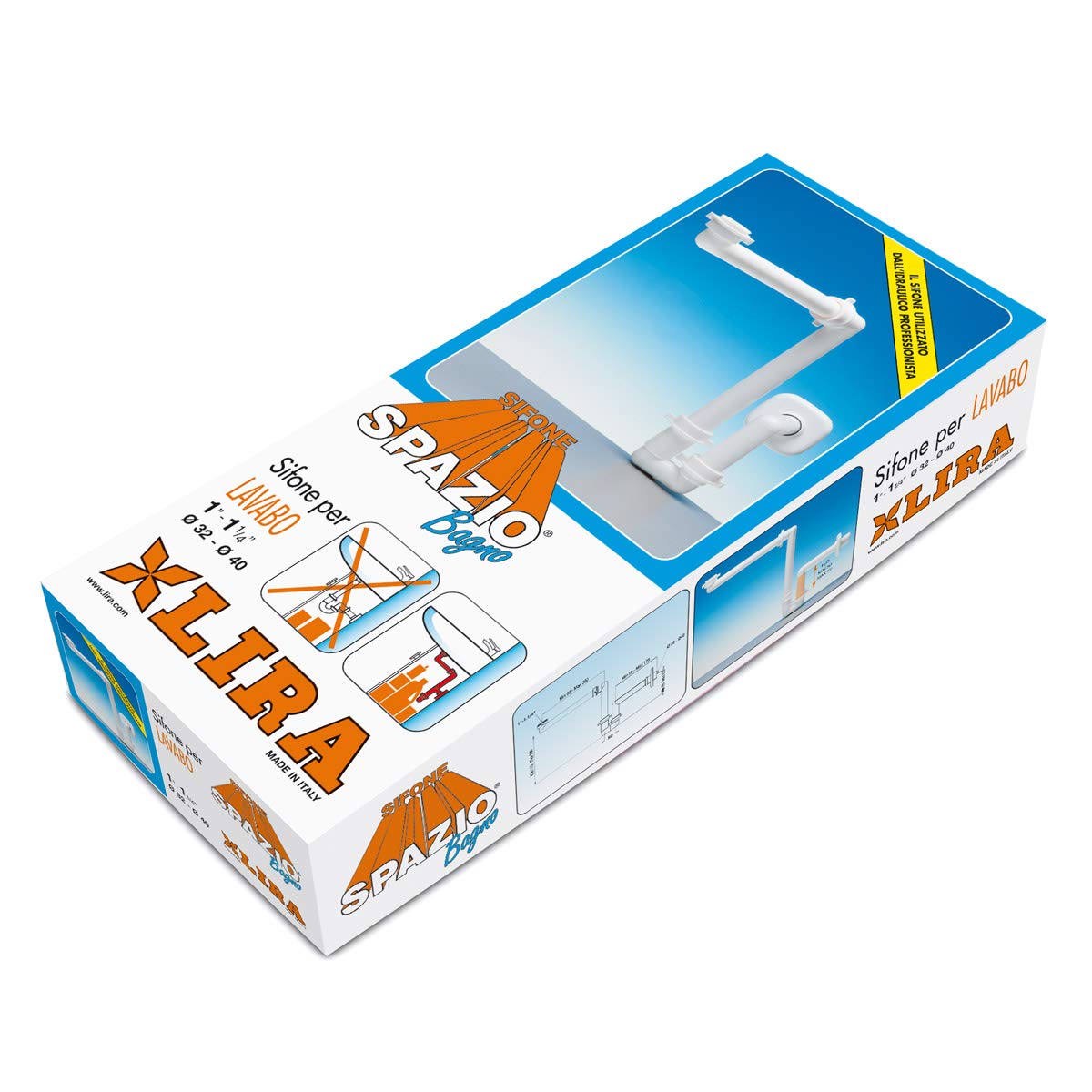 Sifone Lavabi Pp Spazio Lira - 7