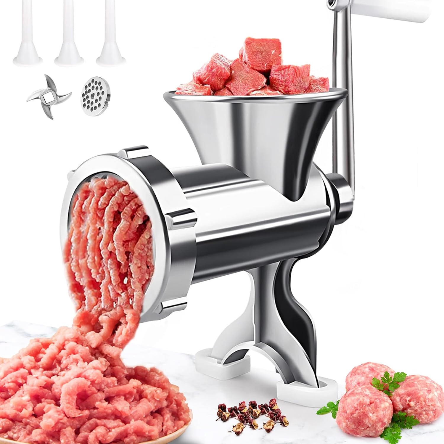 Robot culinaire manuel, hachoir à pression manuelle, mixeur, presse-viande, hach
