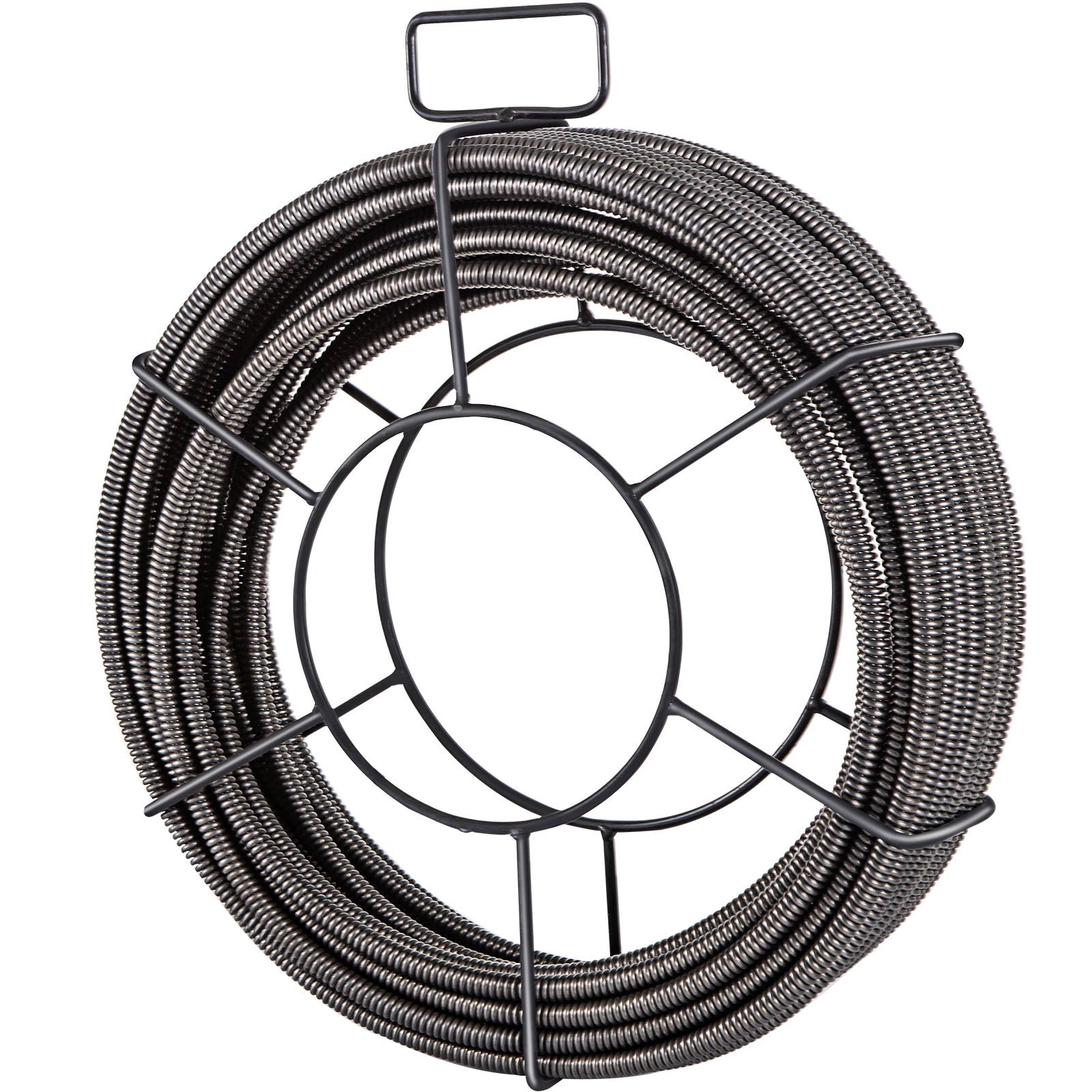 Cable de limpieza succebuy de desagües 50 pies x 3/8 pulgadas, auger de drenaje resistente, cable de alcantarillado de alto rendimiento