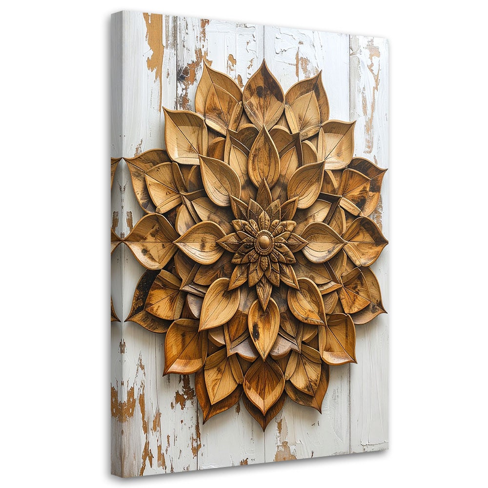 Obraz do salonu sypialni biura gabinetu, Mandala Zen Spa Shabby chic 40x60