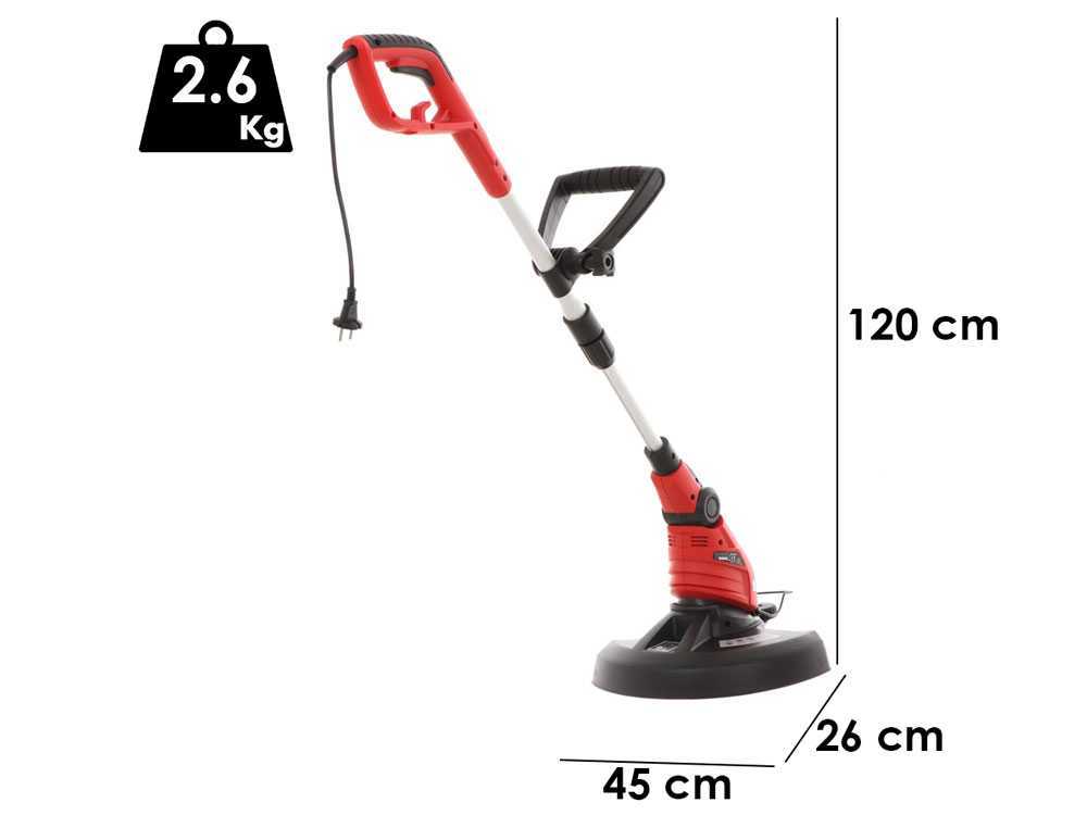 Tagliabordi Elettrico Einhell GC-ET 4530 - 450 W, Taglio 30 Cm, Con Filo, Rosso - Foto 6
