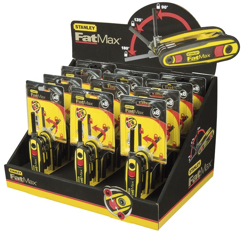 Stanley - Clé mâle sur support verrouillable - jeu de 5 pcs FATMAX® - 0-97-553 - 7