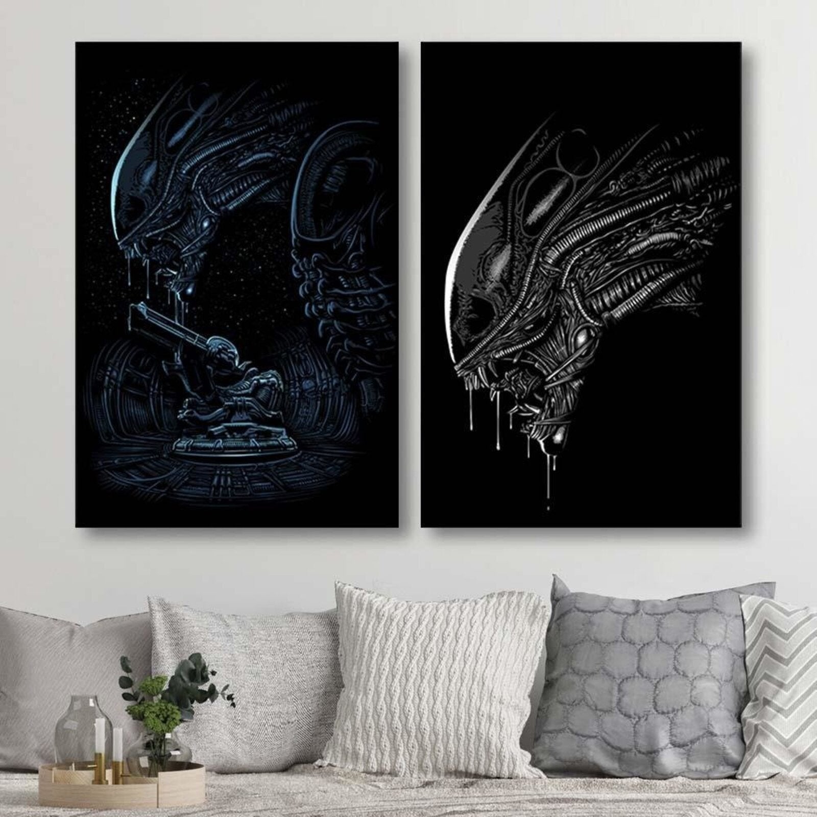 Tableau Alien Xenomorphe II - 50 x 70 cm - 4