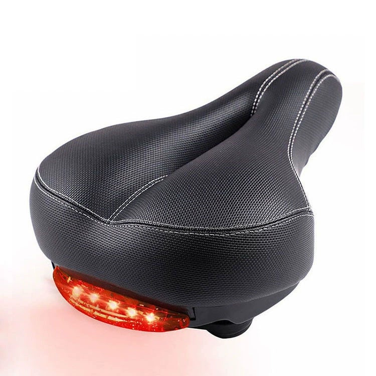 Siège de vélo Confortable pour Hommes et Femmes - Selle de vélo Large rembourrée en Mousse à mémoire de Forme, imperméable, à Double Ressort, Doux | Leroy Merlin