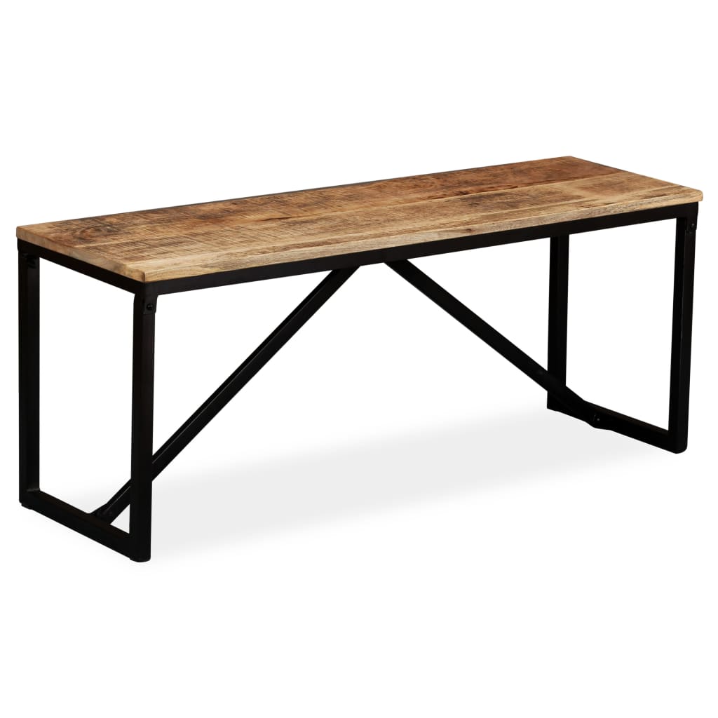Krok Wood Banc Tomas Bois Massif Hêtre - Banc D'Entrée Ou Salle à Manger 70x35x45 Cm