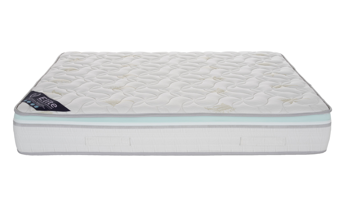Matelas Aloe Vera 200x200 cm Hauteur 27 cm Mousse à Mémoire de Forme Infusée Aloe Vera Double Face Soutien mi-ferme - 3