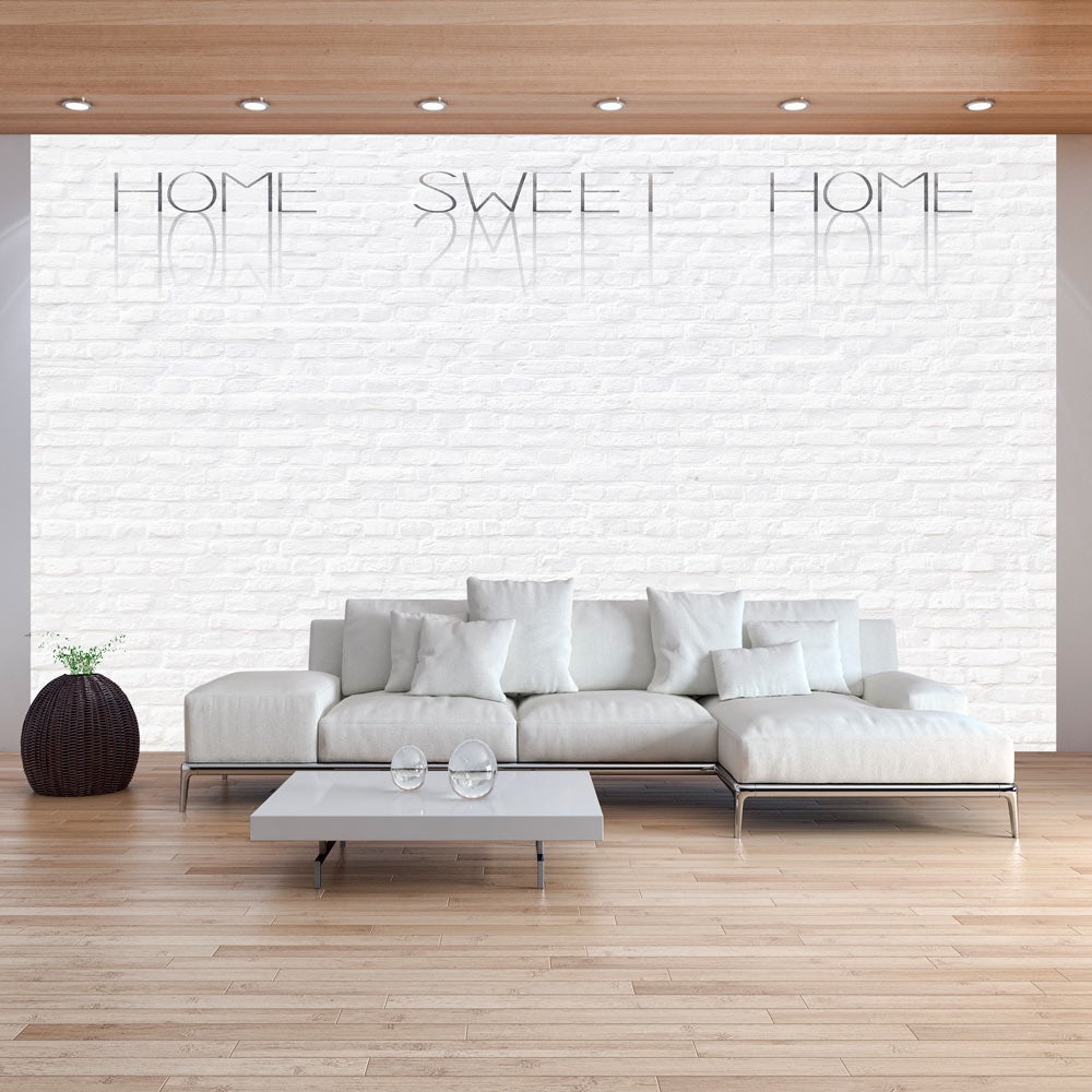 Papier peint intissé panoramique Textes Home, sweet home - wall 250x175 ...