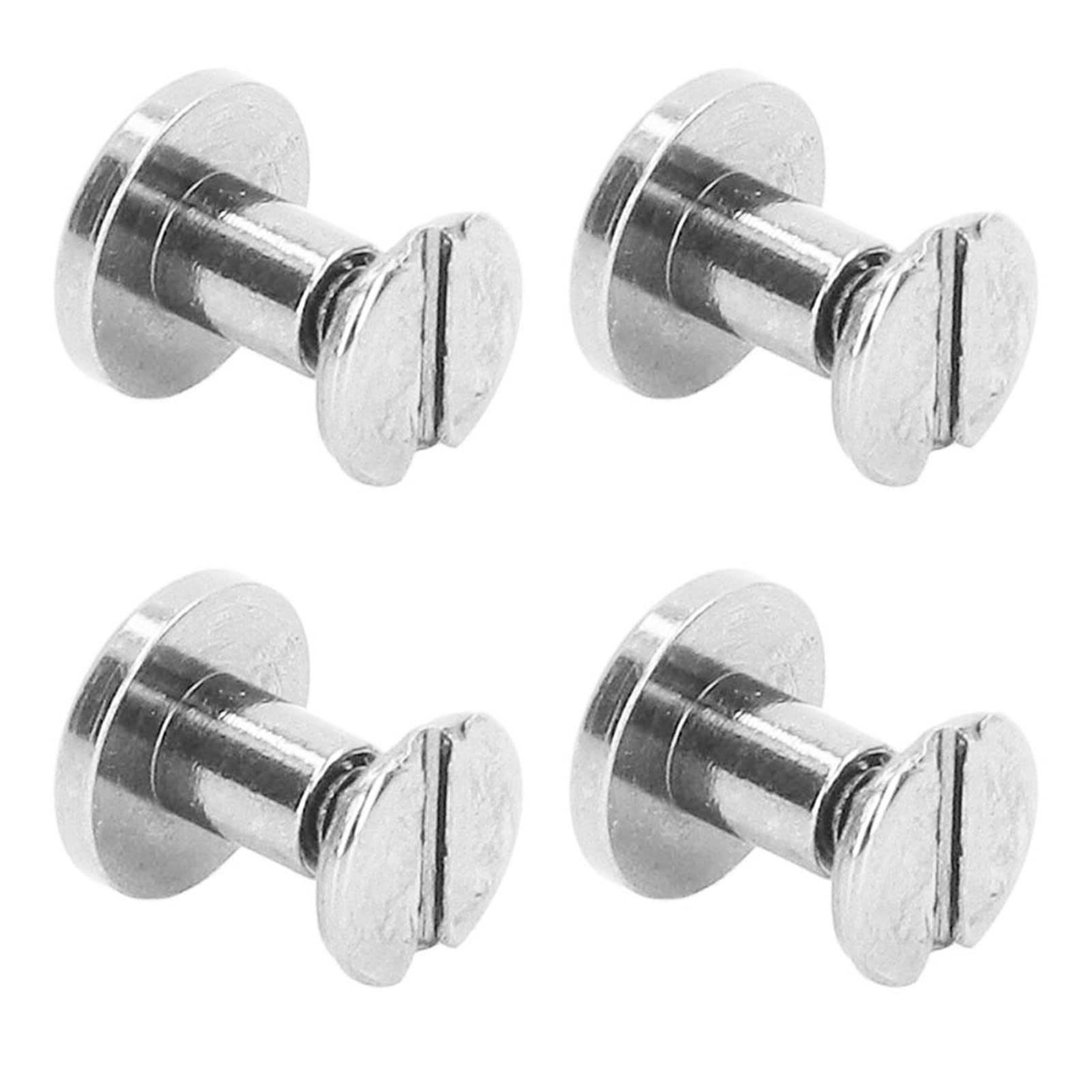 Chicago Pin Rivet Kit assorti de 100 vis Chicago, rivets en cuir, rivets à vis, boutons à ...