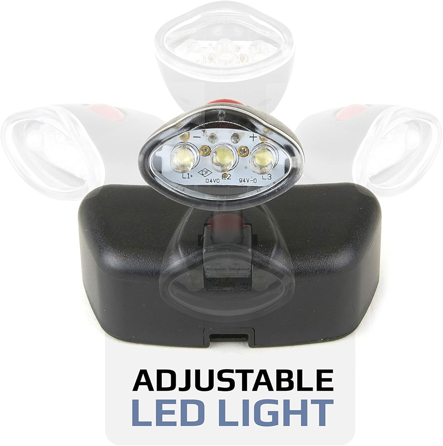 Lupa czołowa Deluxe PRO Series z funkcją oświetlenia LED i czterema wymiennymi soczewkami (CP-60) - 3
