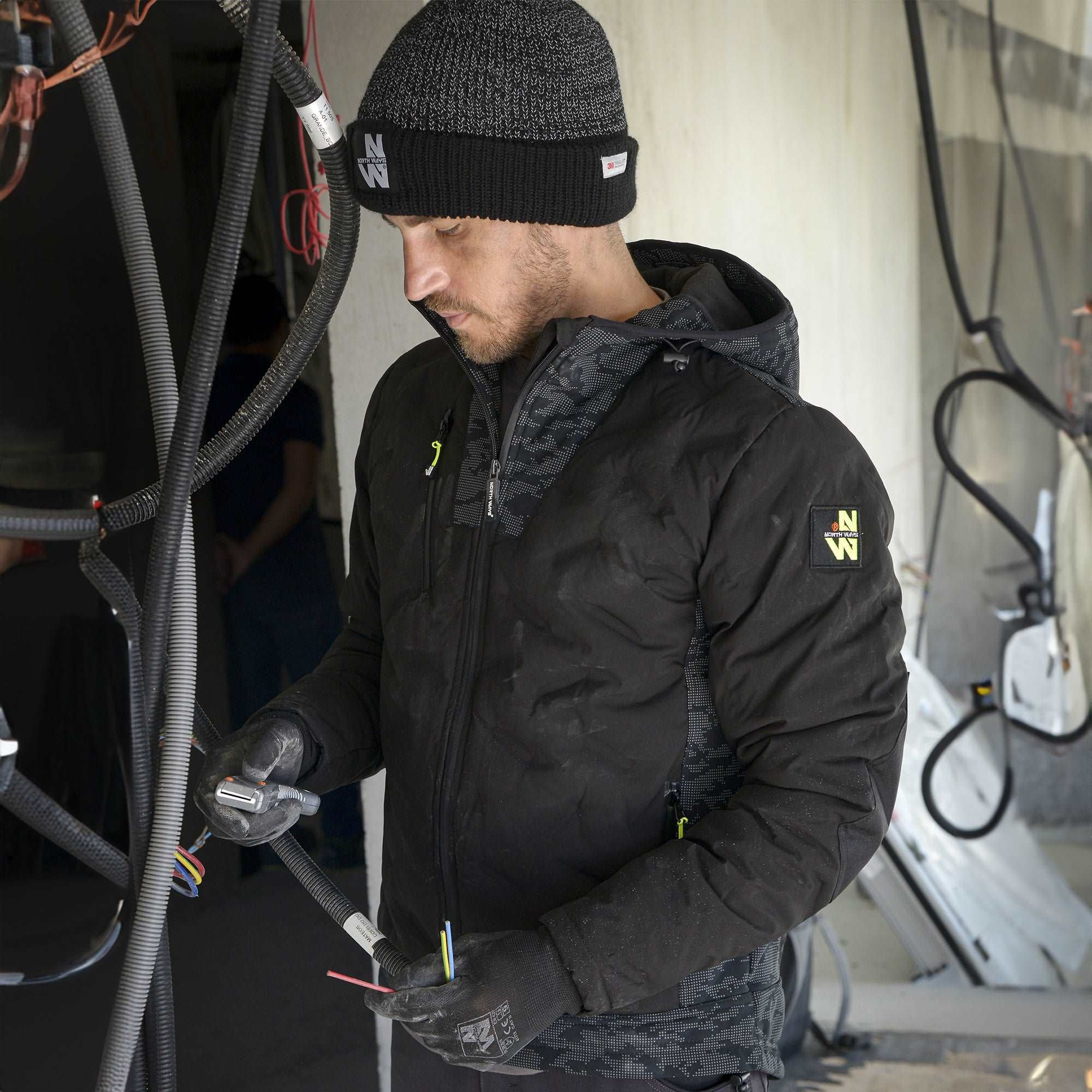 BERKUS - DOUDOUNE DE TRAVAIL - 1102 Noir 3XL - 4