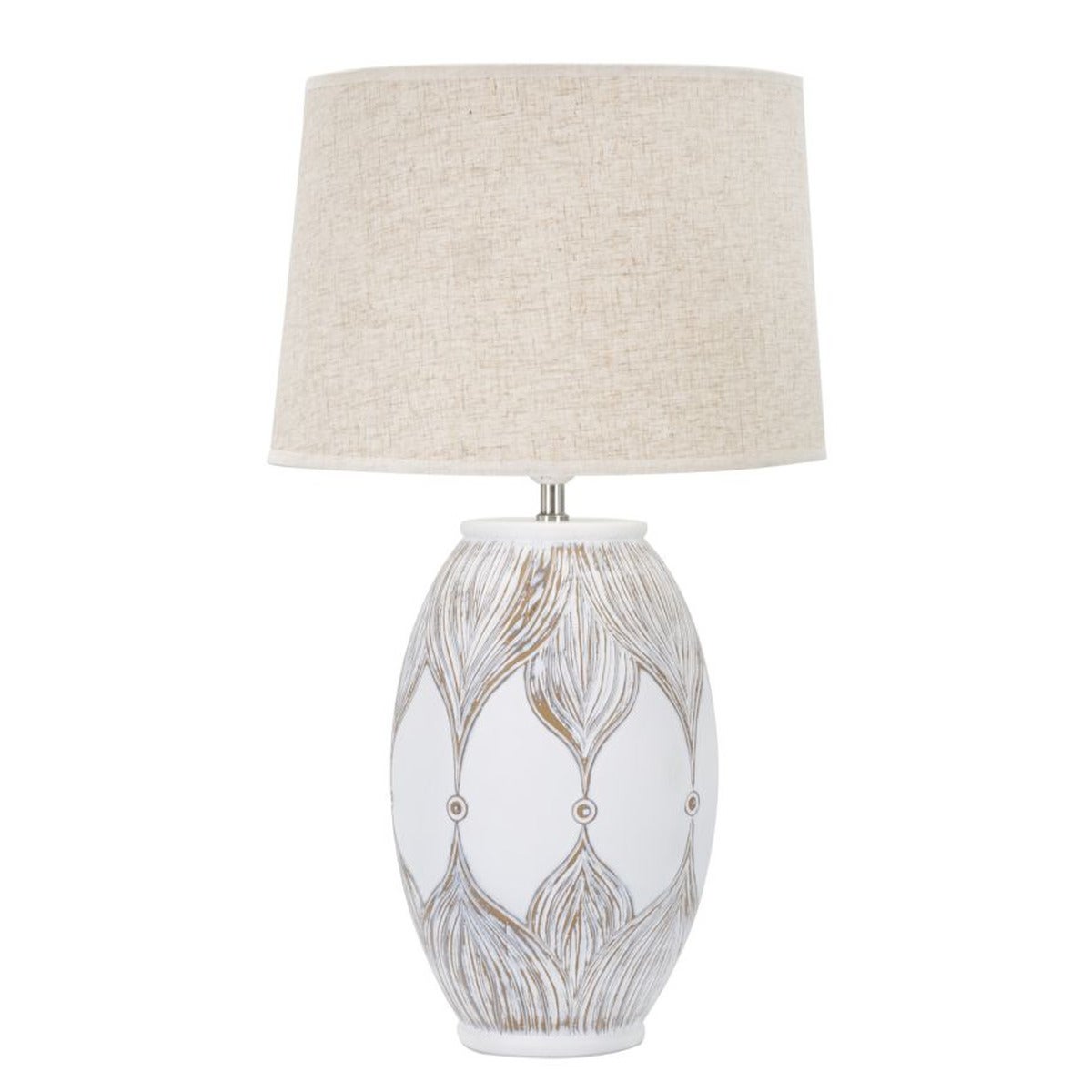 Lampa Stołowa Mimulus, Poliżywica, Biały, Seven Design
