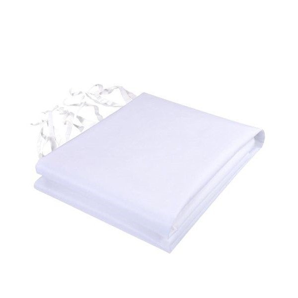Perete lateral cort evenimente Flippy alb 18 m
