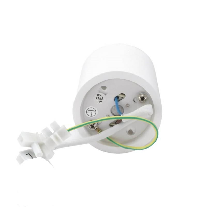 Lampada da soffitto a superficie rotonda - GU10 - Bianco - 10W max - Ø70mm - 2