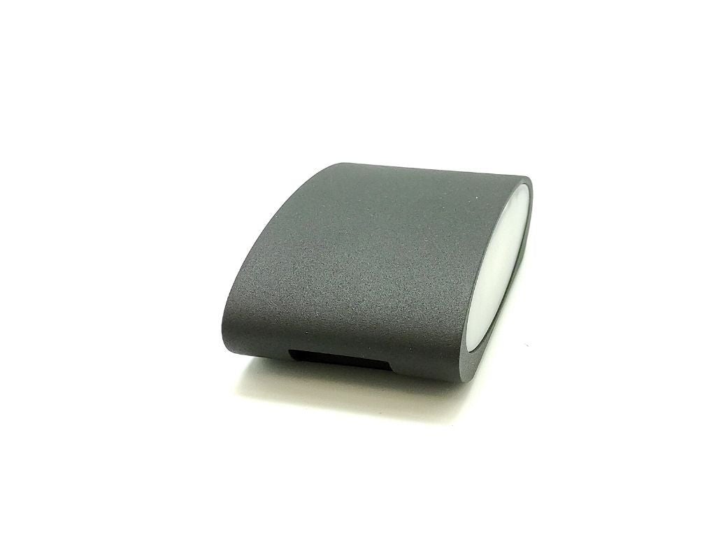 LED DECO IP54 DOUBLE LUMIERE 2x3,4W 3000K 100º 230V NOIR - 5