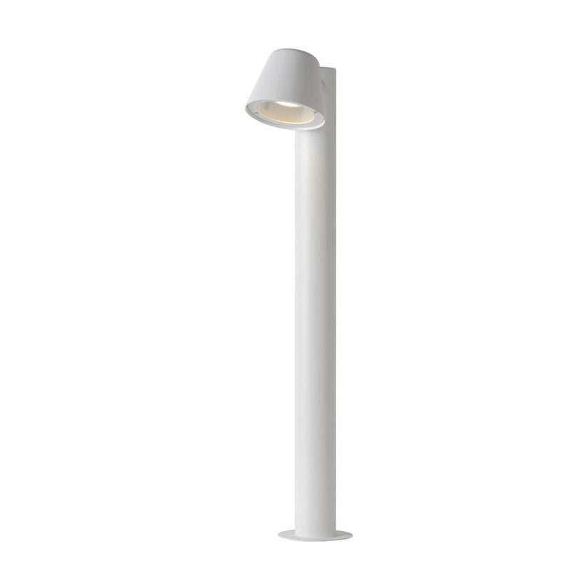 Lampa ogrodowa stojąca DINGO LED biała 1xGU10x4,5W aluminium wym:70x11x11cm IP44 Lucide