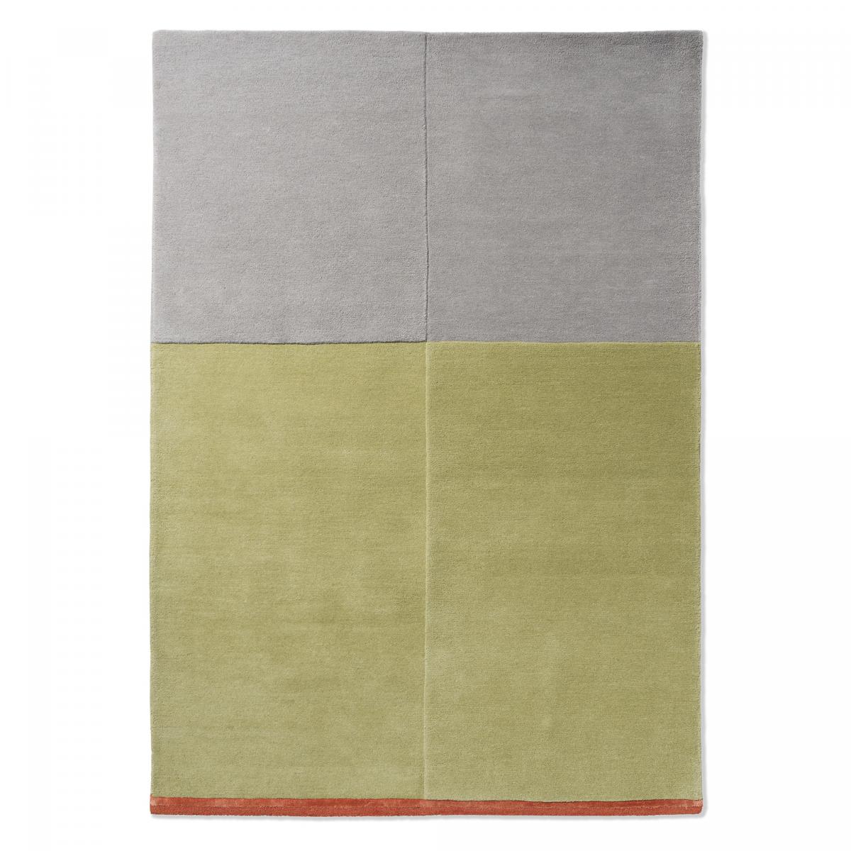 Tapis De Selle Western Fait Main – Laine Nouvelle-Zélande – Motif Zig Zag Vert – 34x42 Cm – NEUF