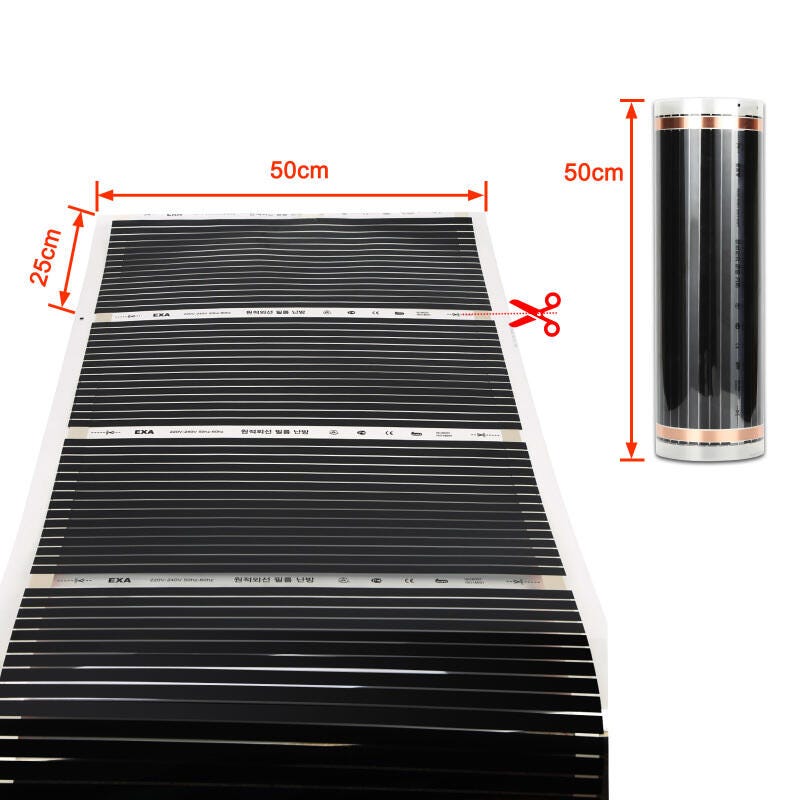 Cikonielf kit de chauffage au sol Tapis chauffant au sol système de Cikonielf kit de chauffage au sol Tapis chauffant au sol système de