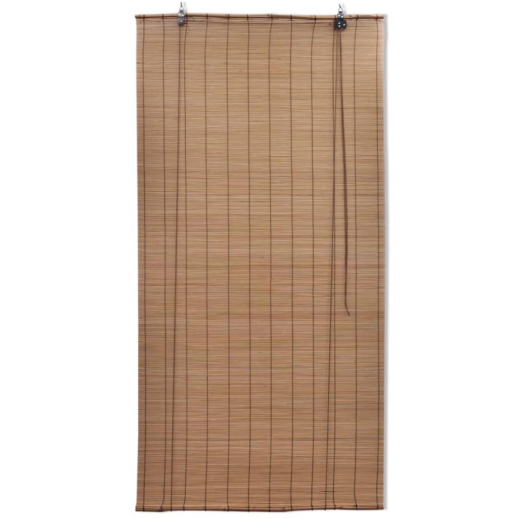 Store roulant Bambou Marron 120x160 cm vidaXL - 2