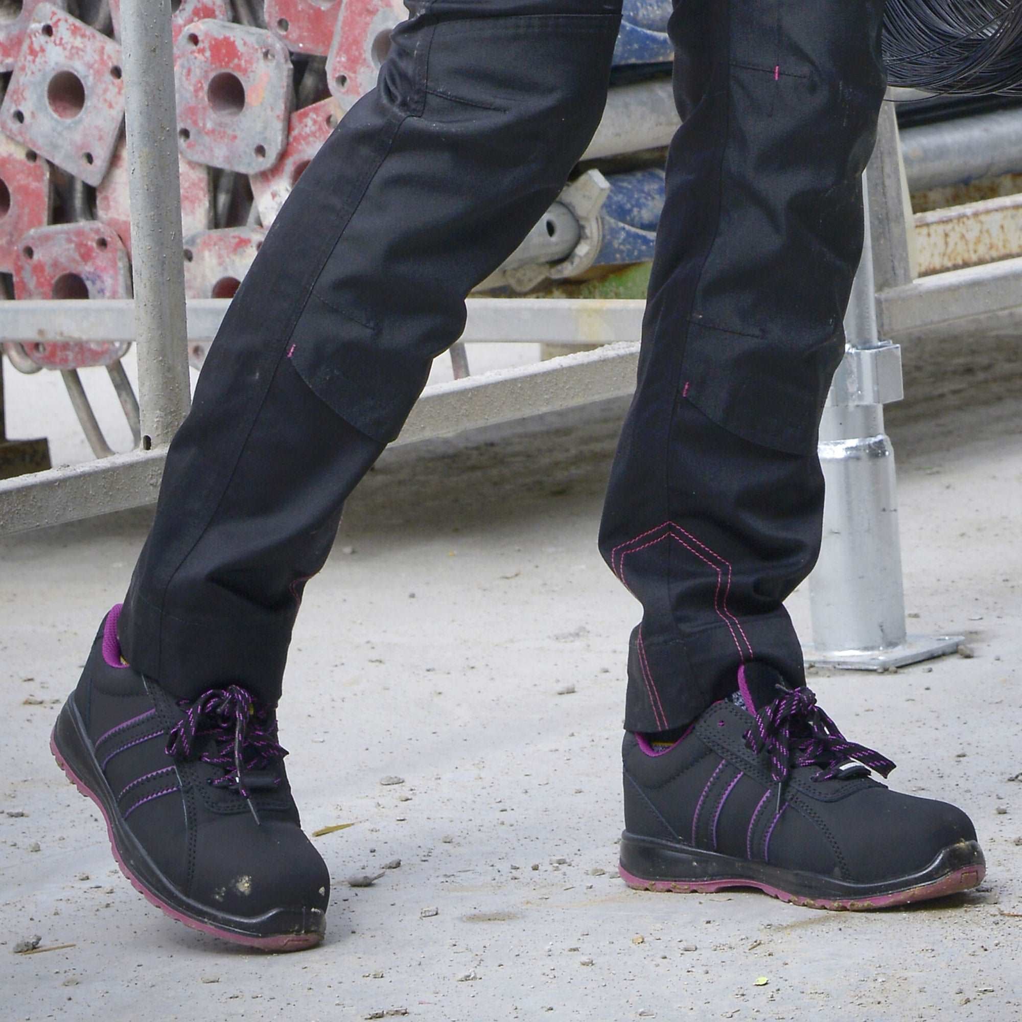 ALIZEE - CHAUSSURES BASSES DE SÉCURITÉ - 7011 Noir 37 - 5