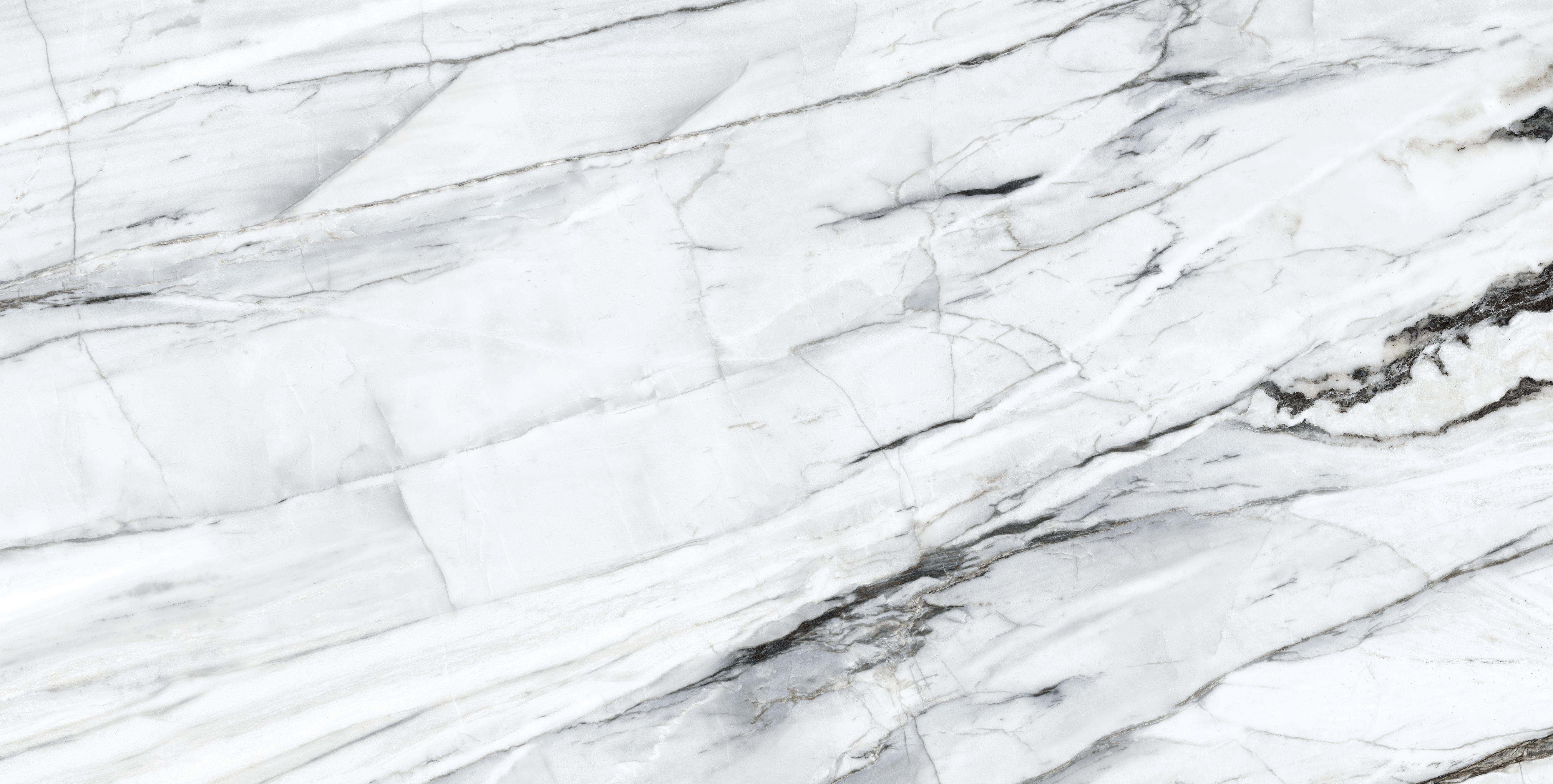 Carrelage sol/mur effet marbre blanc LAVRIK l.120 x L.60 cm MAJORCA TIFFANY - 4