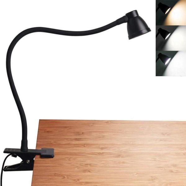 Lampka stołowa z klipsem USB do salonu i sypialni, 2 sztuki średniej wielkości, lampka stołowa z klipsem USB do czytania i nauki, lampka