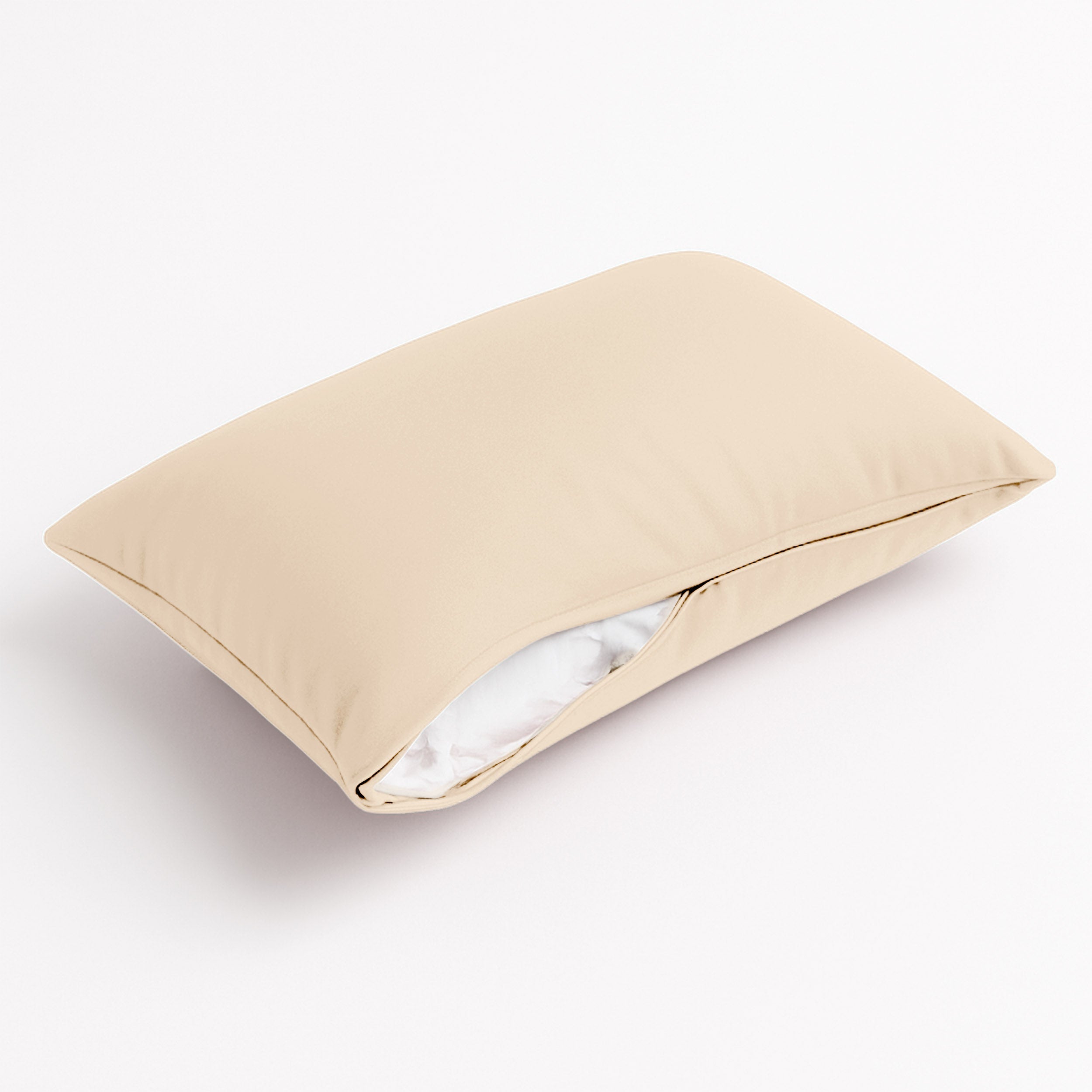Coussin de décoration extérieur, déhoussable, lot de 2, 60x35cm - Beige - 6