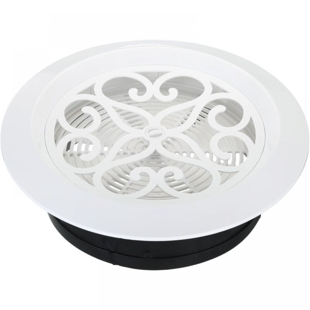 Grille d'aération ronde de 100 mm, diffuseur de plafond réglable en ABS ...