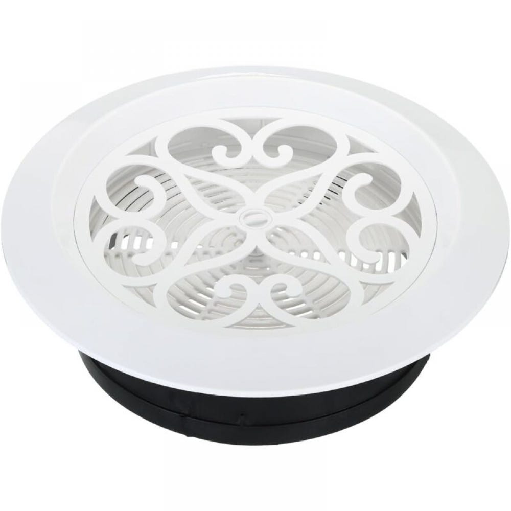 Grille d'aération ronde de 100 mm, diffuseur de plafond réglable en ABS ...